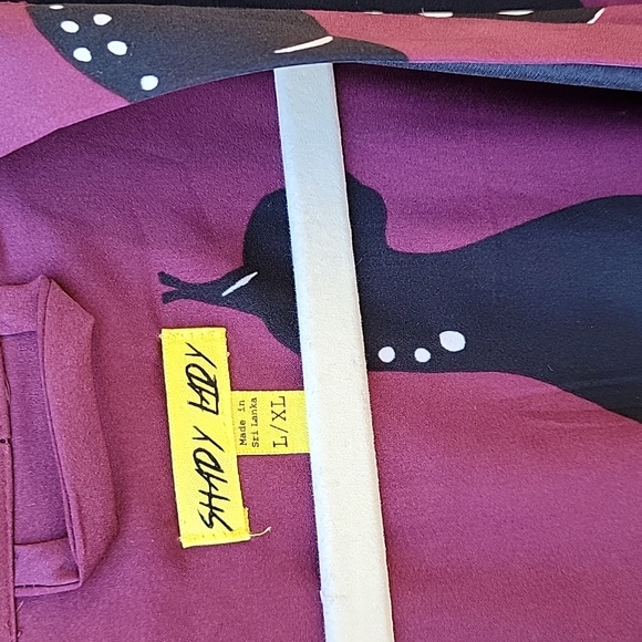 Shady lady black cat robe L/XL - Picture 4 of 12